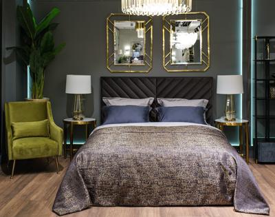 Зеркало Garda Decor KFG081 Зеркало прямоугольное в метал. раме цвет золото 71*91*2см арт. KFG081