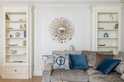 Зеркало Garda Decor 19-OA-5702/1 Зеркало диам.80, центр.диам.23 см арт. 19-OA-5702/1