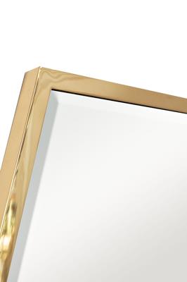Зеркало Garda Decor KFG088 Зеркало в металлич. раме  цвет золото 120*160см арт. KFG088