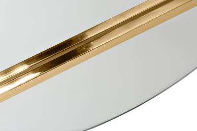 Зеркало Garda Decor KFG096 Зеркало круглое с металл. вставками золото d80см арт. KFG096