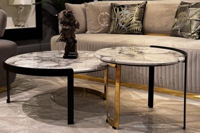 Стол журнальный Garda Decor 58DB-ET20016 Стол журнальный Кадис (Cadiz) d60*48см арт. 58DB-ET20016
