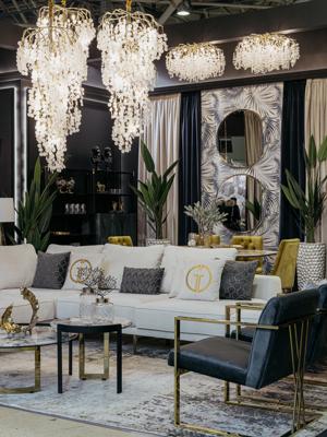 Потолочный светильник Garda Decor 86-9016/1000 Люстра каскадная Неве (Neve) шампань d50*h100см арт. 86-9016/1000