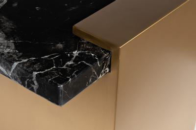 Стол журнальный Garda Decor 33FS-CT1470-BBS Стол журнальный Черный (Nero) 140*70*40см арт. 33FS-CT1470-BBS