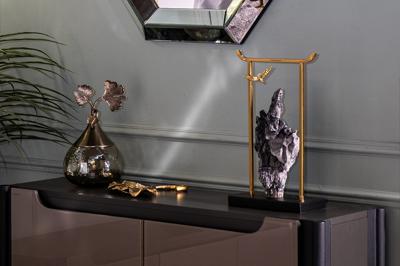 Статуэтка Garda Decor 55RD5214L Декор настольный "Птица над скалой" 27*12*43см арт. 55RD5214L