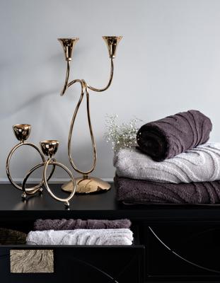 Подарок Garda Decor 106DMT- 661-4113 -POL COR Полотенце Диана коричневое 50*100 арт. 106DMT- 661-4113 -POL COR