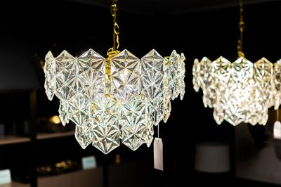 Потолочный светильник Garda Decor 91GH-1009-8 Люстра потолочная Тендер (Tender), латунь d.51см h.61см арт. 91GH-1009-8
