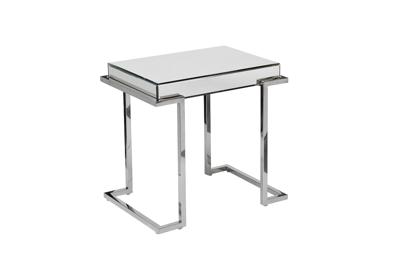 Стол журнальный Garda Decor KFG130 Стол журнальный зеркальный, нерж.сталь хром 57*41*55см арт. KFG130
