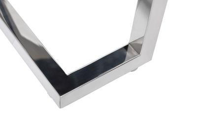 Стол журнальный Garda Decor KFG130 Стол журнальный зеркальный, нерж.сталь хром 57*41*55см арт. KFG130