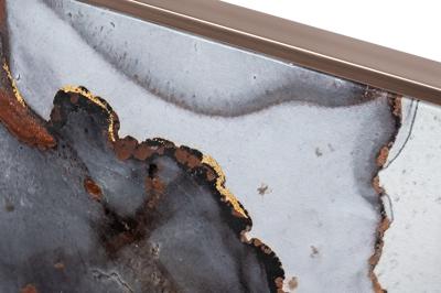 Постер Garda Decor 89VOR-MARBLE5/2 Постеры "Мрамор. Диптих-1" (2шт)*70*100см,багет кэнвес, с поталью арт. 89VOR-MARBLE5/2