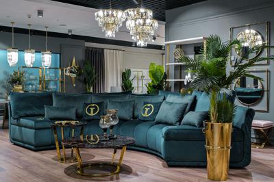 Диван Garda Decor Комплект мебели №5 диван Колизей(Coliseum) модульный арт. ZN-315375