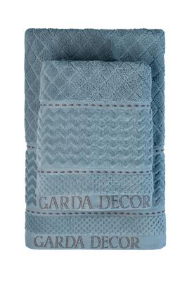 Подарок Garda Decor 119VAL-ARG5090-POL GOL Полотенце Наполи голубое 50*90 арт. 119VAL-ARG5090-POL GOL