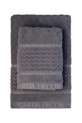 Подарок Garda Decor 119VAL-ARG5090-POL SER Полотенце Наполи серое 50*90 арт. 119VAL-ARG5090-POL SER