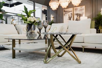 Столик Garda Decor 57EL-STOL/ZH-790B Стол журнальный натур. белый мрамор d70*50см арт. 57EL-STOL/ZH-790B
