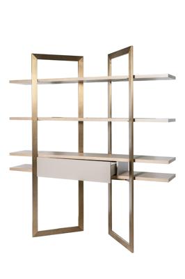 Стеллаж Garda Decor 58DB-21171STEL Стеллаж Крестовина (Crossing) 180*30*200см арт. 58DB-21171STEL