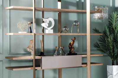 Стеллаж Garda Decor 58DB-21171STEL Стеллаж Крестовина (Crossing) 180*30*200см арт. 58DB-21171STEL