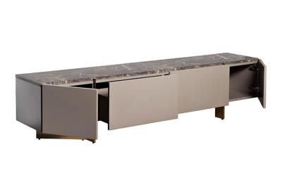 Мебель Garda Decor 58DB-21233TV Тумба под телевизор "Дверь" (Gate) 200*42*45см арт. 58DB-21233TV