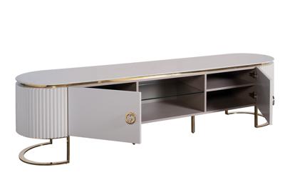 Мебель Garda Decor 77IP-GD010-TV Тумба под ТВ Лучано (Luciano) 200*47*52см арт. 77IP-GD010-TV