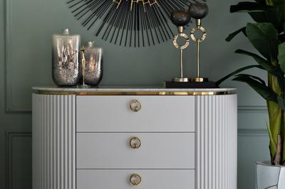 Комод Garda Decor 77IP-GD010-KOM Комод Лучано (Luciano) 117*47*110см арт. 77IP-GD010-KOM