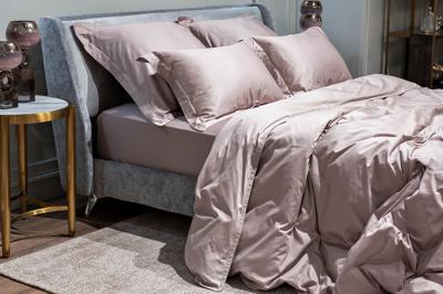 Простыня Garda Decor 130HB-FSH16030-PROS ROS Простыня на резинке сатин пудреная роза 160*200*30 арт. 130HB-FSH16030-PROS ROS