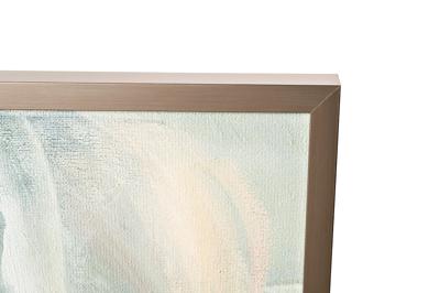 Подарок Garda Decor 89VOR-AQUARELLE41 Холст "Нежность-1" 100*100 см,дерев.багет латунь арт. 89VOR-AQUARELLE41