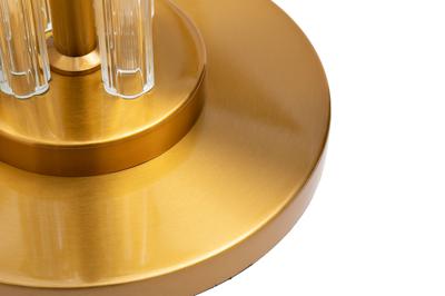 Торшер Garda Decor K2CPF-07234 Торшер со стеклянным основанием d46*h166см арт. K2CPF-07234
