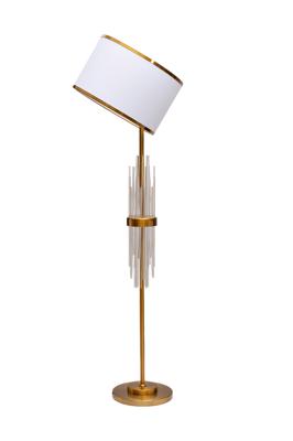 Торшер Garda Decor K2CPF-07249 Торшер со стеклянным декором 45*h165см арт. K2CPF-07249