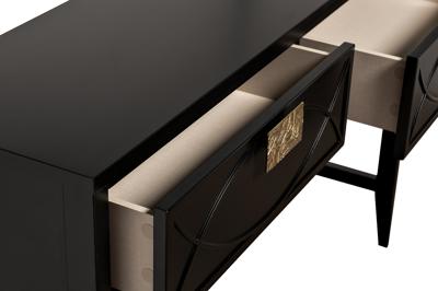 Мебель Garda Decor 151SV-00003 Консоль черная 120*80*35см арт. 151SV-00003