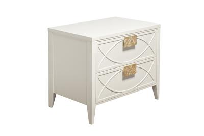 Тумбочка Garda Decor 151SV-00007 Тумба прикроватная бежевая 60*50*40см арт. 151SV-00007