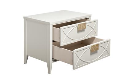 Тумбочка Garda Decor 151SV-00007 Тумба прикроватная бежевая 60*50*40см арт. 151SV-00007