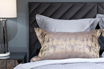 Подарок Garda Decor 121GD-10001 Комплект наволочек Хьюстон (Houston) золотой 50*70 (2шт) арт. 121GD-10001