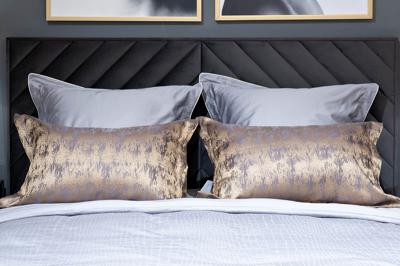 Подарок Garda Decor 121GD-10001 Комплект наволочек Хьюстон (Houston) золотой 50*70 (2шт) арт. 121GD-10001