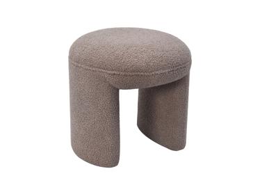 Мебель Garda Decor N-55800 Пуф ТЕДДИ (TEDDY) серый d43*45см арт. N-55800