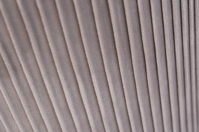 Мебель Garda Decor GY-08220 Банкетка велюр серый/хром (2 в 1) d35,5*49см/d30,5*39см арт. GY-08220