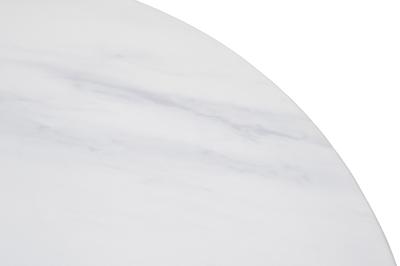 Стол журнальный Garda Decor GY-10006 Стол журнальный мрам.стекло/золото d90*43см арт. GY-10006