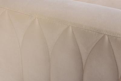 Диван Garda Decor 102AN-20493 Диван Люцерн (Lucerne) трехместный велюр бежевый 230*86*75см арт. 102AN-20493