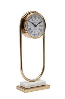 Часы Garda Decor 79MAL-5852-36 Часы настольные с мраморным основанием h36см арт. 79MAL-5852-36