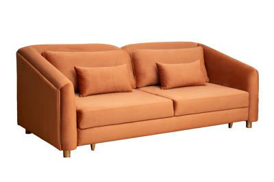Диван Garda Decor Диван Треви(Trevi) 230М(К) трехм раскл с кантом терракотовый Colt006 232*103*88см арт. TREVI-230M-2К-Colt006