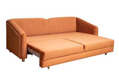 Диван Garda Decor Диван Треви(Trevi) 230М(К) трехм раскл с кантом терракотовый Colt006 232*103*88см арт. TREVI-230M-2К-Colt006
