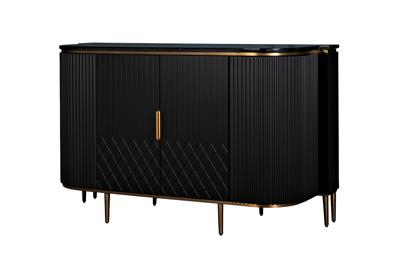 Комод Garda Decor 77IP-2310 Комод черный  150*55*90см арт. 77IP-2310