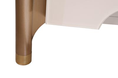 Мебель Garda Decor 77IP-GD008-TV/1 Тумба под телевизор Гримальди (Grimaldi) светлая 200*40*50см арт. 77IP-GD008-TV/1