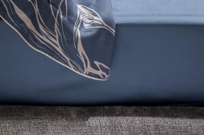 Простыня Garda Decor 144HF-10405 Простыня тенсель синяя 270*280 арт. 144HF-10405