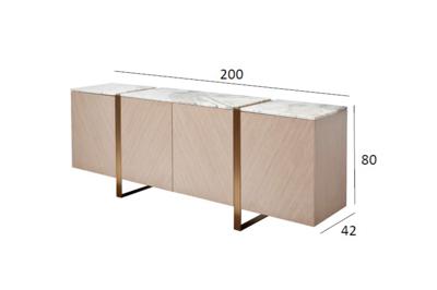 Комод Garda Decor 58DB-03185 Комод 200*42*80см арт. 58DB-03185