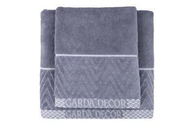 Подарок Garda Decor 119VAL-11117 Полотенце Орсетто графит 70*140 арт. 119VAL-11117
