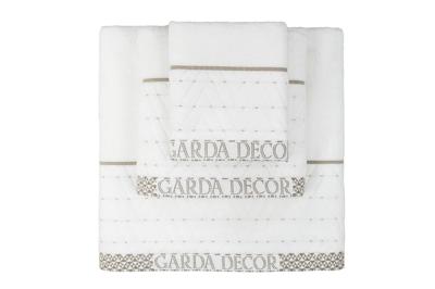 Подарок Garda Decor 119VAL-00101 Полотенце Орсетто белое 30*50 арт. 119VAL-00101