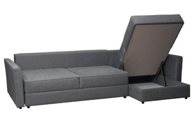 Диван Garda Decor Диван Сорренто(Sorrento) 290 с канапе трехмест.раскл (Еврокнижка) Koza0310-KOR+Nev91 290*156*90см арт. SORRENTO-290-Koza0310-KOR+Nev91