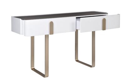 Консоль Garda Decor 77IP-20862 Консоль светлая с металл. каркасом 140*40*82см арт. 77IP-20862