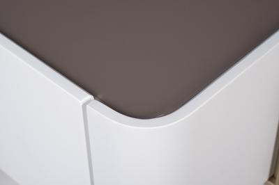 Мебель Garda Decor 77IP-20863 Тумбочка светлая с металл. каркасом 58*40*55см арт. 77IP-20863