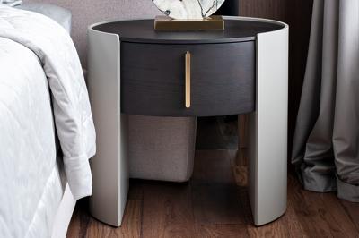 Мебель Garda Decor 77IP-30300 Тумбочка 1 ящик темный шпон 59*42*55см арт. 77IP-30300