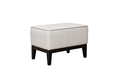 Мебель Garda Decor Банкетка Стелла(Stella) 60 прямоугольная св.бежевый Koza2601-ECRU+Nev21 60*38*40см арт. STELLA-60-2K-Koza2601+Nev21