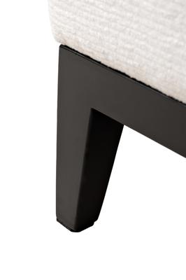 Мебель Garda Decor Банкетка Стелла(Stella) 60 прямоугольная св.бежевый Koza2601-ECRU+Nev21 60*38*40см арт. STELLA-60-2K-Koza2601+Nev21